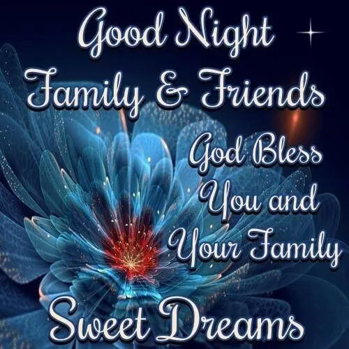 Good Night Greetings Greeting Cards 9322