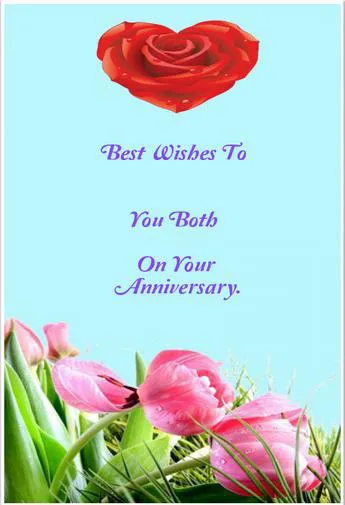 Anniversary Greetings Greeting Cards 8089