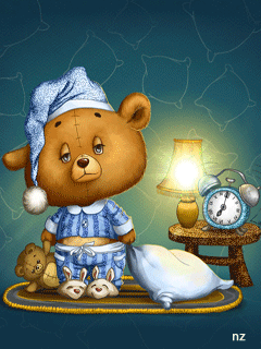 Good Night Greetings Greeting Cards 9244