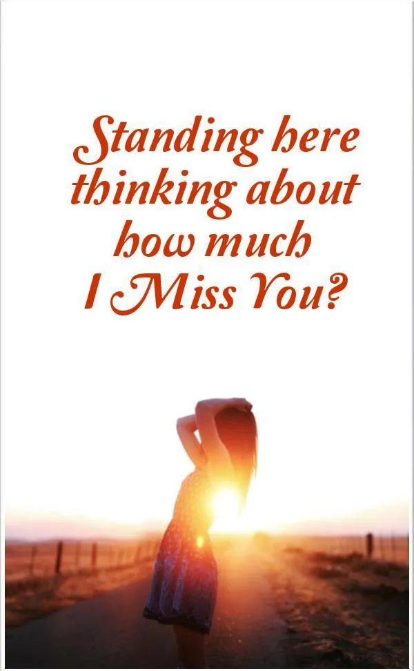 I Miss You Greetings Greeting Cards 13520