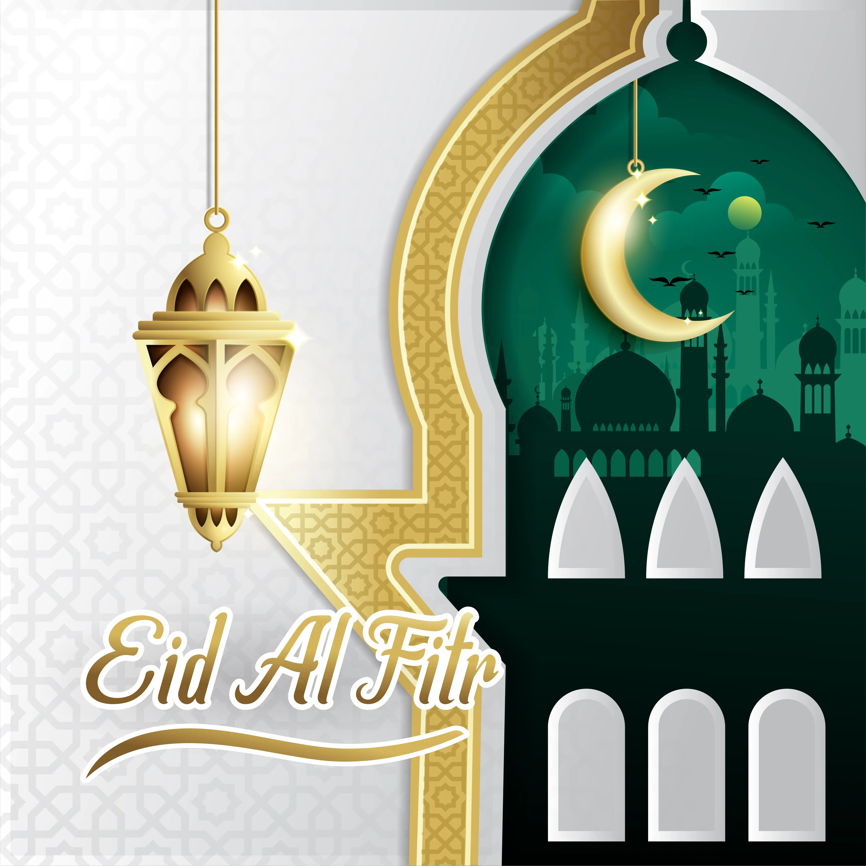 Eid al-Fitr Greeting Cards 46639
