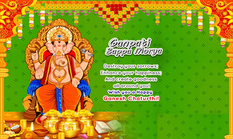 Ganesh Chaturthi Greeting Cards 49864