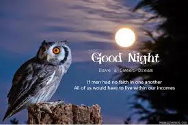 Good Night Greetings Greeting Cards 9411