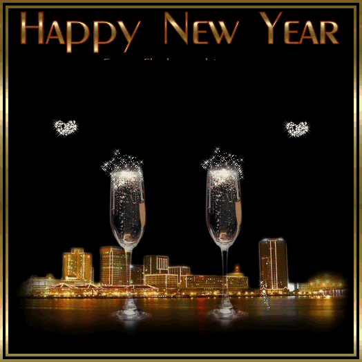 Happy New Year Greeting Cards 9818