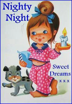 Good Night Greetings Greeting Cards 25785
