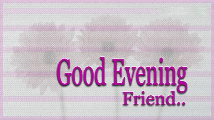 Good Evening Greetings Greeting Cards 8964