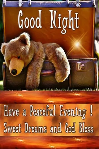 Good Night Greetings Greeting Cards 25909