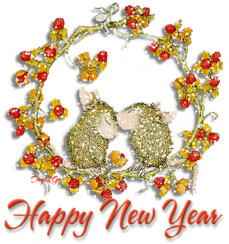 Happy New Year Greeting Cards 9809