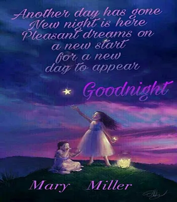 Good Night Greetings Greeting Cards 26090