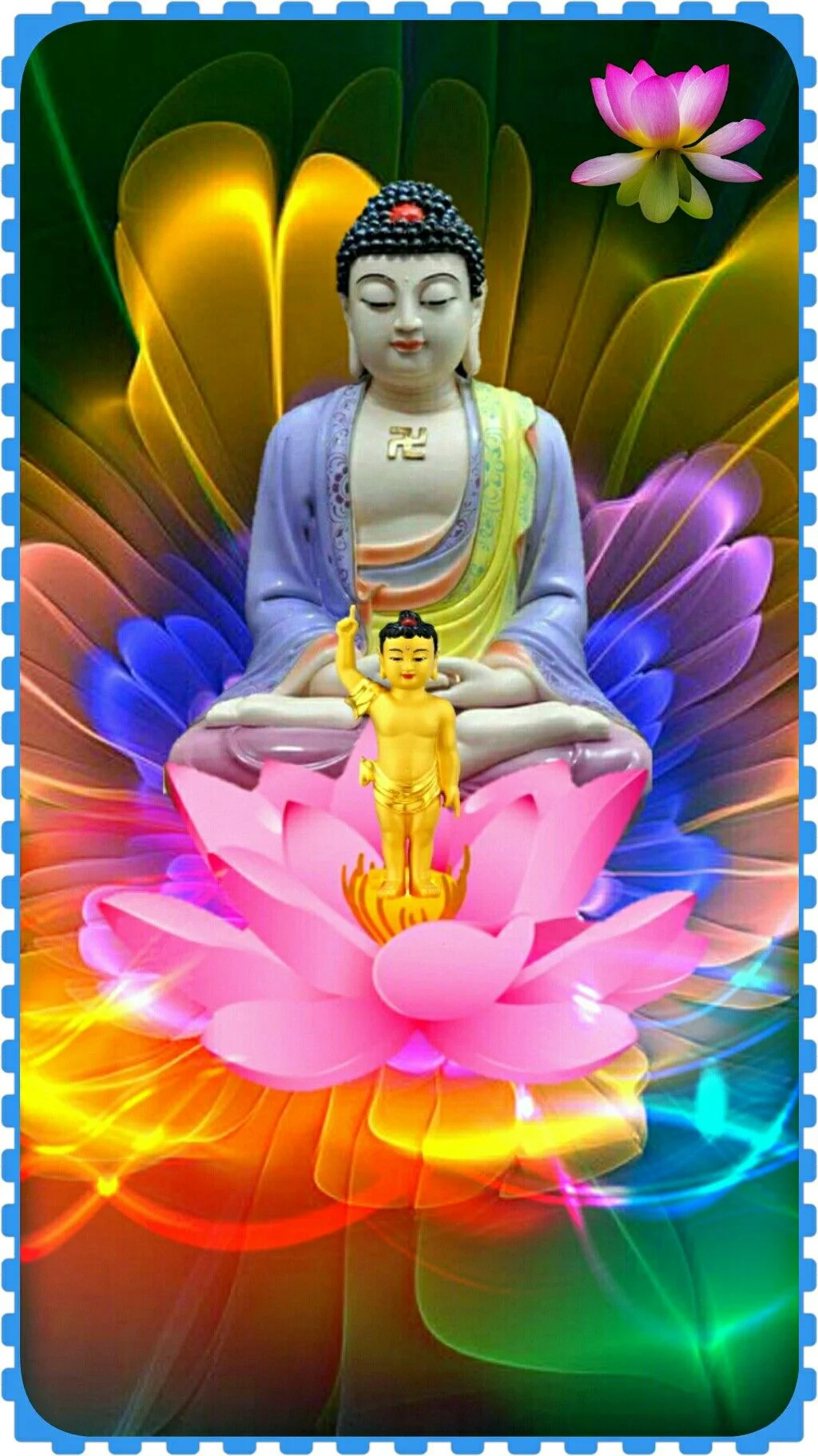 Buddha Purnima Greeting Cards 61505