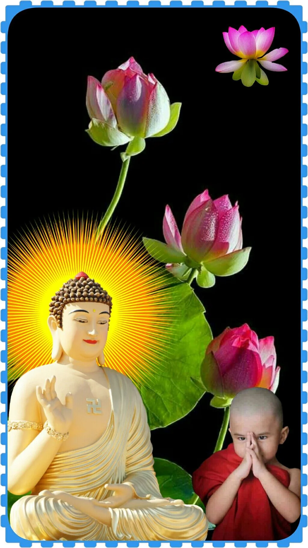 Buddha Purnima Greeting Cards 61502