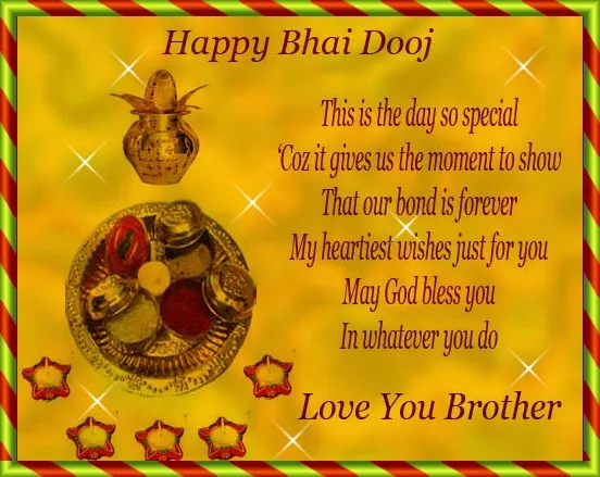 Bhai Dooj Greeting Cards 44065