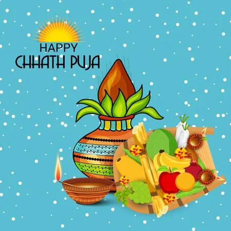 Chhath Puja Greeting Cards 44350