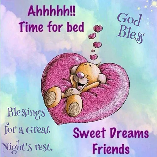 Good Night Greetings Greeting Cards 25850