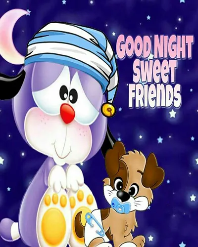 Good Night Greetings Greeting Cards 25995