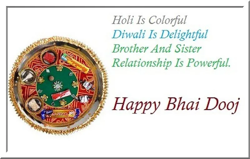 Bhai Dooj Greeting Cards 44278
