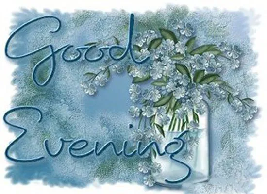 Good Evening Greetings Greeting Cards 9032