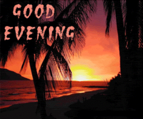 Good Evening Greetings Greeting Cards 8734