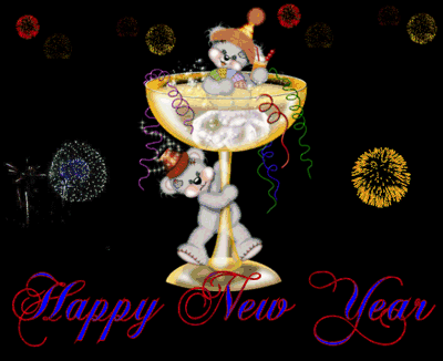 Happy New Year Greeting Cards 9810