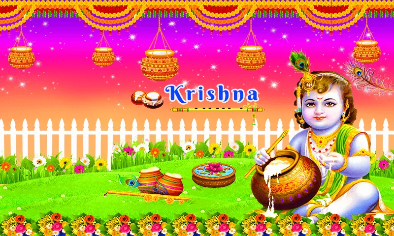 Krishna Janmashtami Greeting Cards 47842