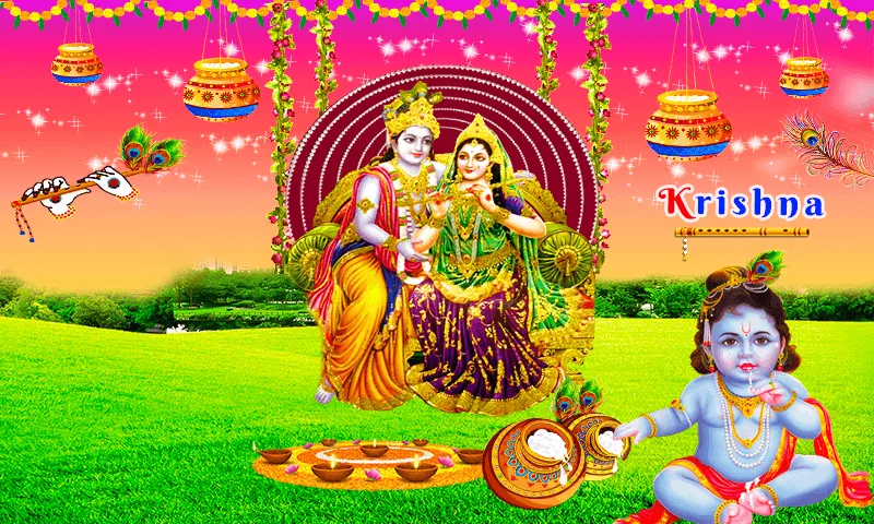 Krishna Janmashtami Greeting Cards 47852