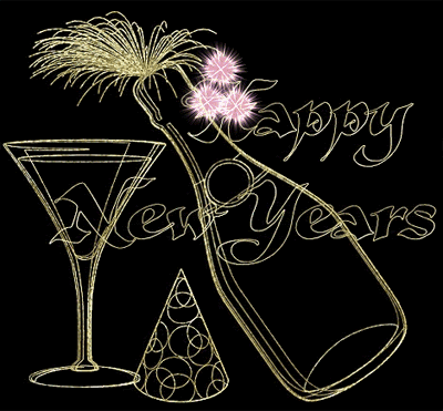 Happy New Year Greeting Cards 9819