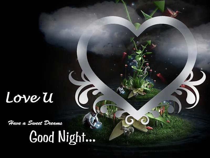 Good Night Greetings Greeting Cards 9498