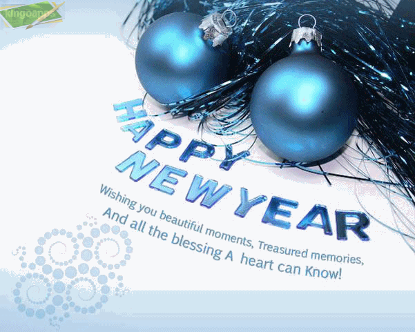 Happy New Year Greeting Cards 9738