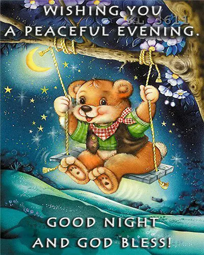 Good Night Greetings Greeting Cards 26041