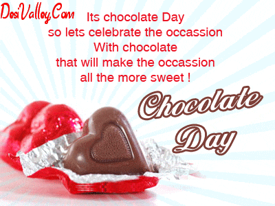 Chocolate Day Greeting Cards 54169