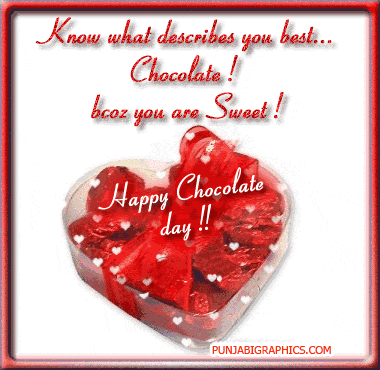 Chocolate Day Greeting Cards 54173