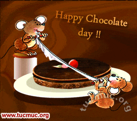 Chocolate Day Greeting Cards 54170