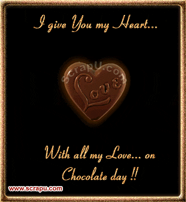 Chocolate Day Greeting Cards 54180