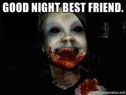 Good Night Greetings Greeting Cards 9476