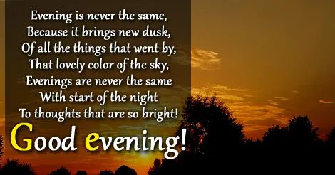 Good Evening Greetings Greeting Cards 9030