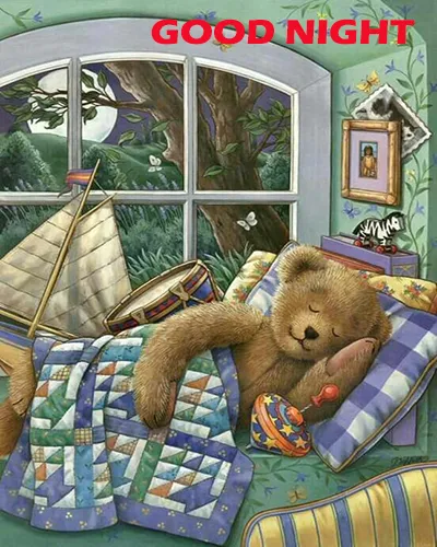 Good Night Greetings Greeting Cards 26039