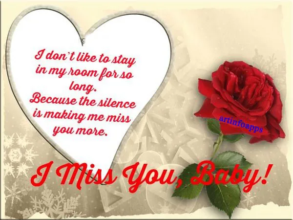 I Miss You Greetings Greeting Cards 13834