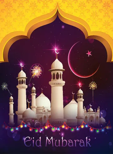 Eid al-Fitr Greeting Cards 46682