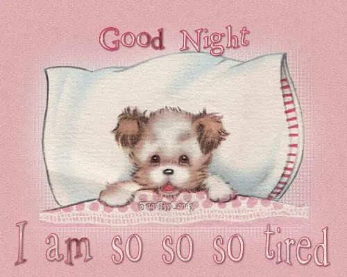 Good Night Greetings Greeting Cards 9334