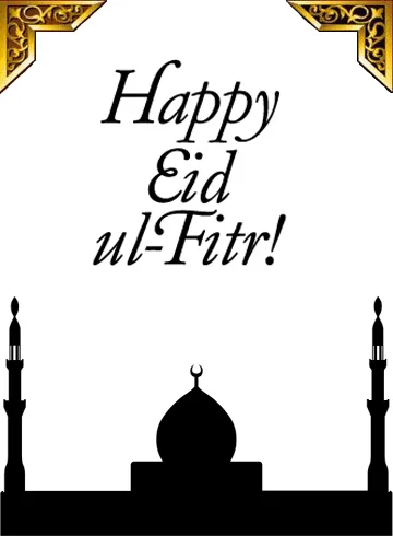 Eid al-Fitr Greeting Cards 46686