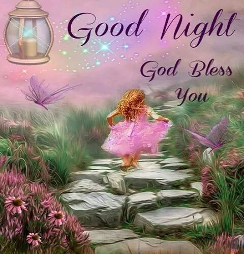 Good Night Greetings Greeting Cards 25838