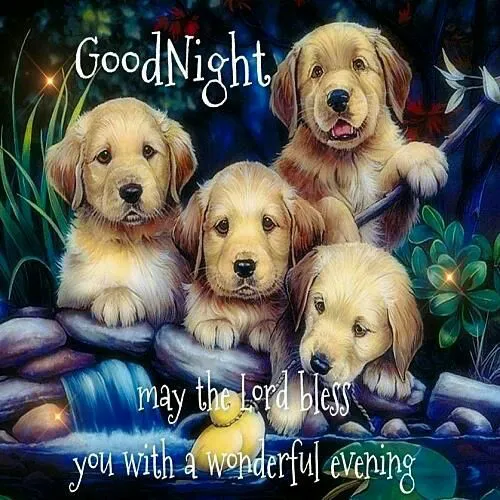 Good Night Greetings Greeting Cards 25844