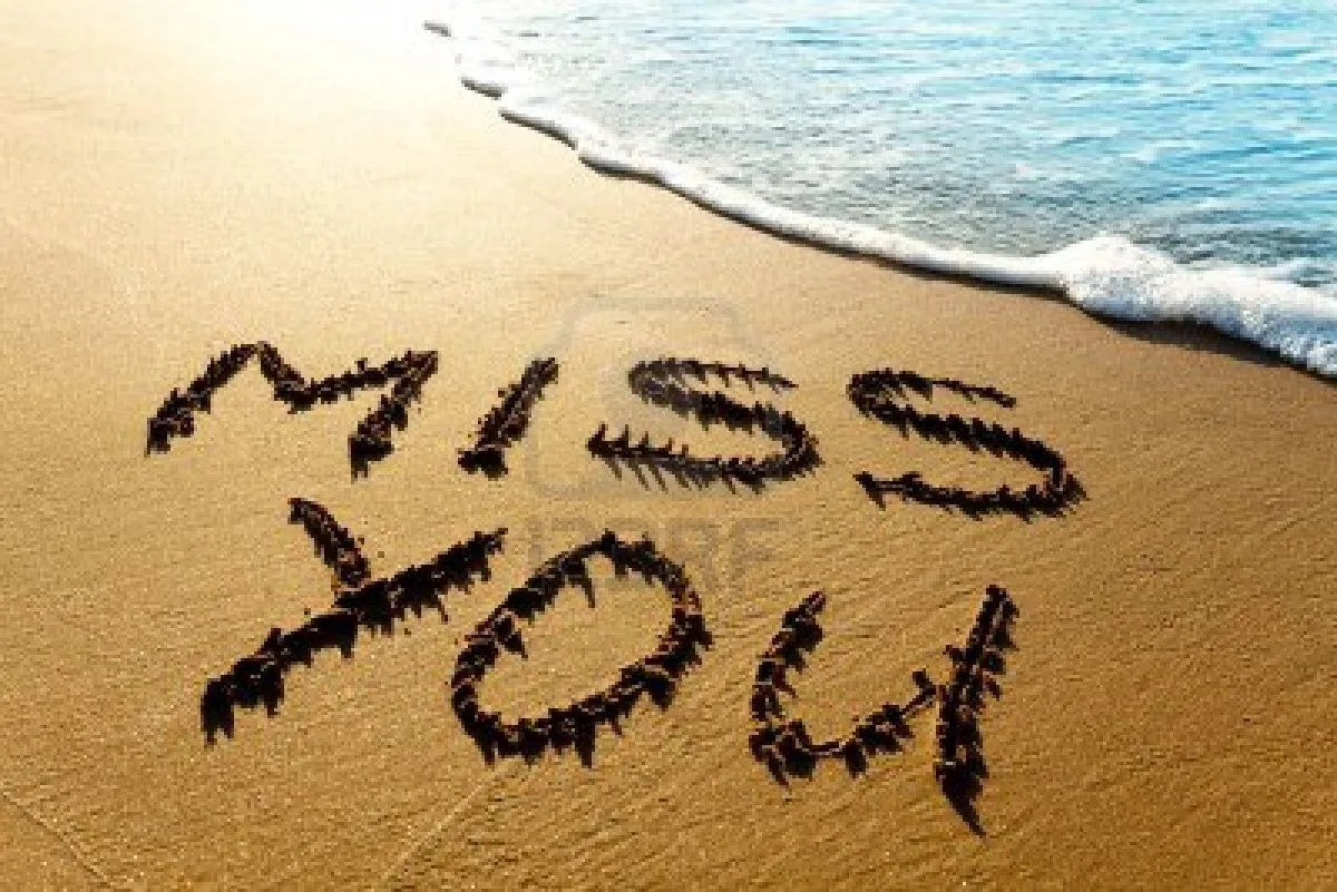 I Miss You Greetings Greeting Cards 13709