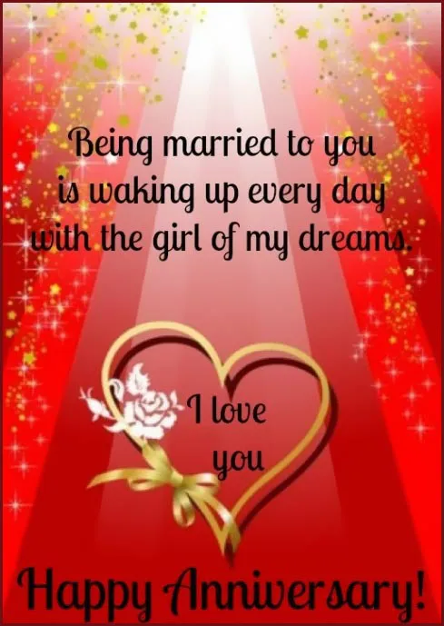 Anniversary Greetings Greeting Cards 8695
