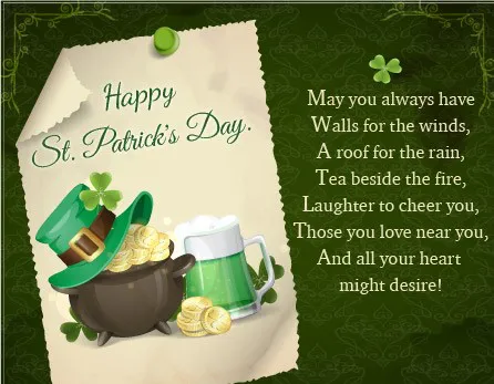 Saint Patrick Day Greeting Cards 70867