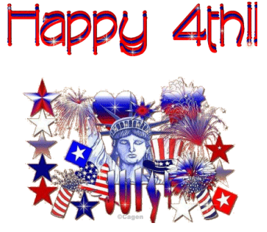 Happy 4th July Greeting Cards 27993