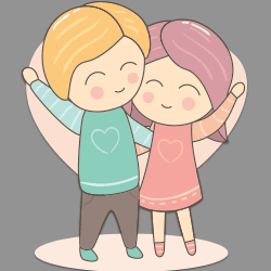 Kiss Day Greeting Cards 54430