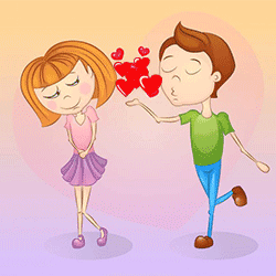 Kiss Day Greeting Cards 54405