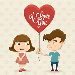 Kiss Day Greeting Cards 54409