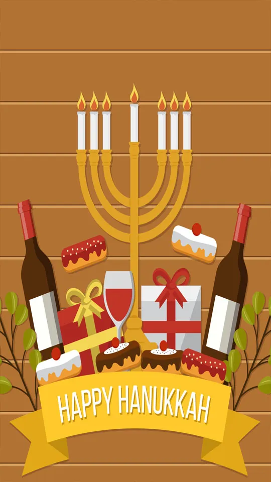 Hanukkah Greeting Cards 51264
